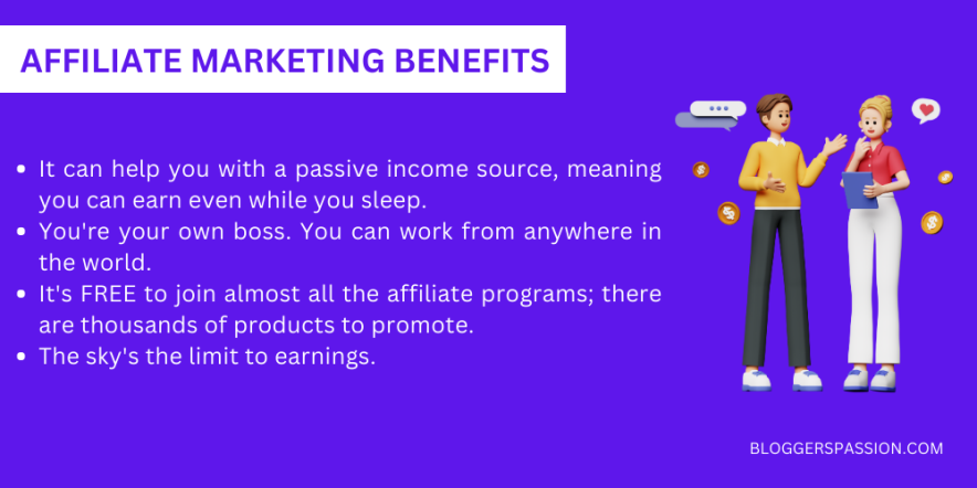affiliate marketing benefits