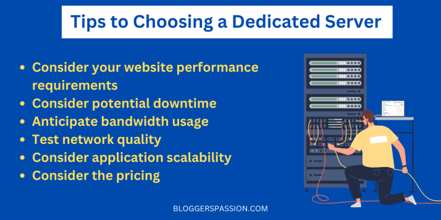 dedicated server tips
