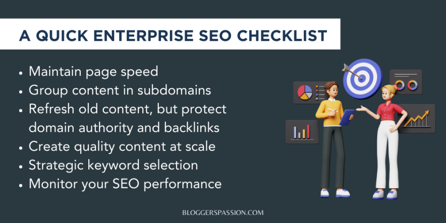 enterprise seo checklist
