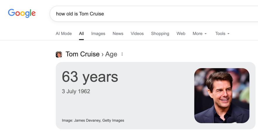 featured snippet