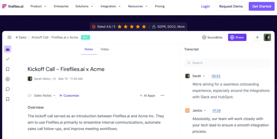 fireflies ai tool