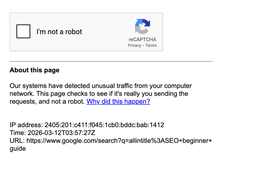 google captcha