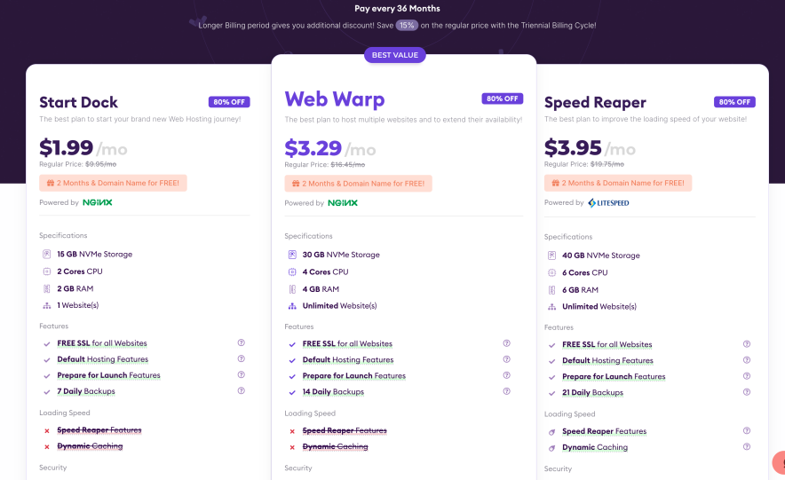 hostarmada pricing