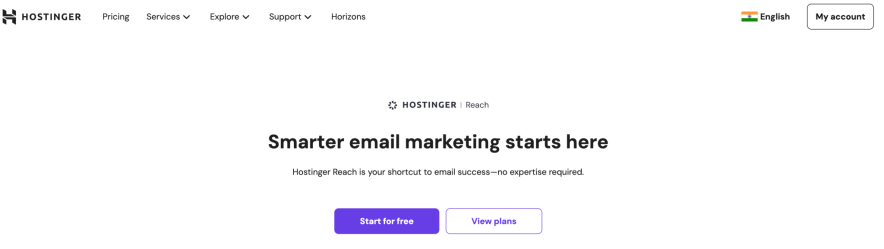 hostinger reach