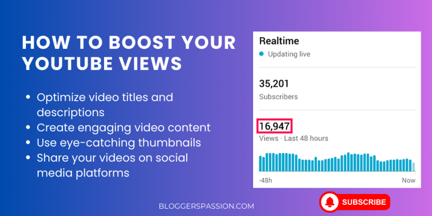 increase youtube views
