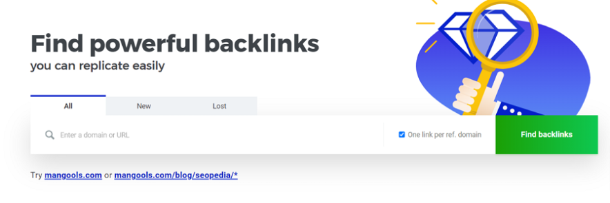 mangools link building tool