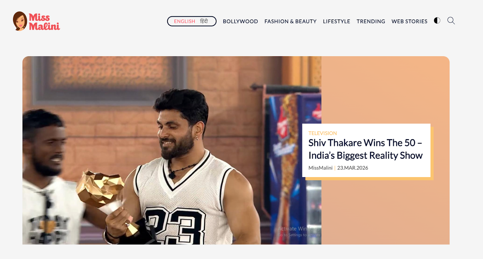 MissMalini