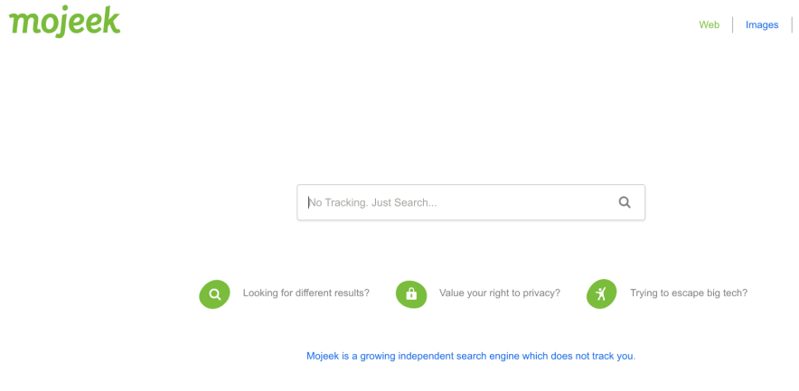 Mojeek Search Engine