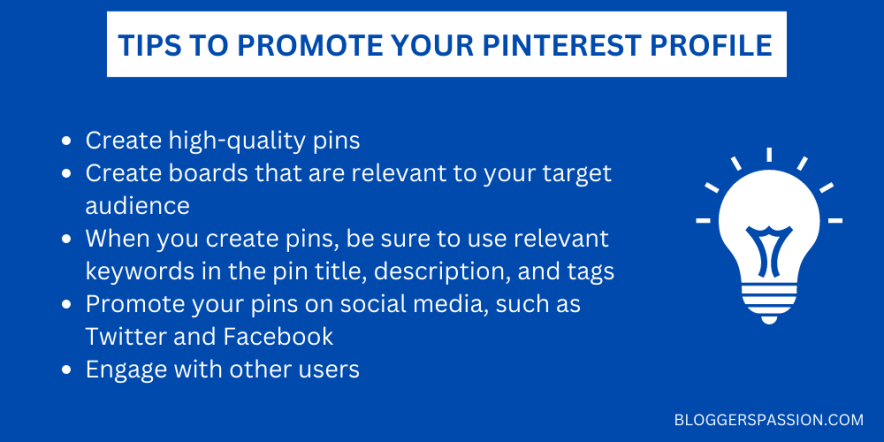 pinterest promotion tips