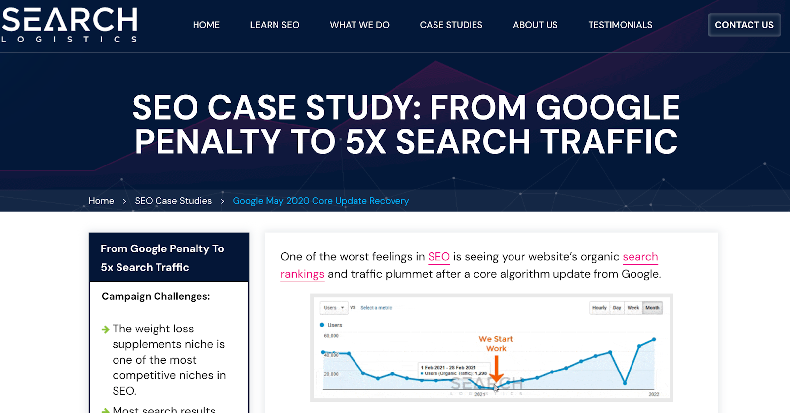 seo case study