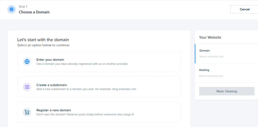 setting up a site on dreamhost