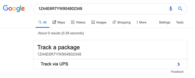 track package
