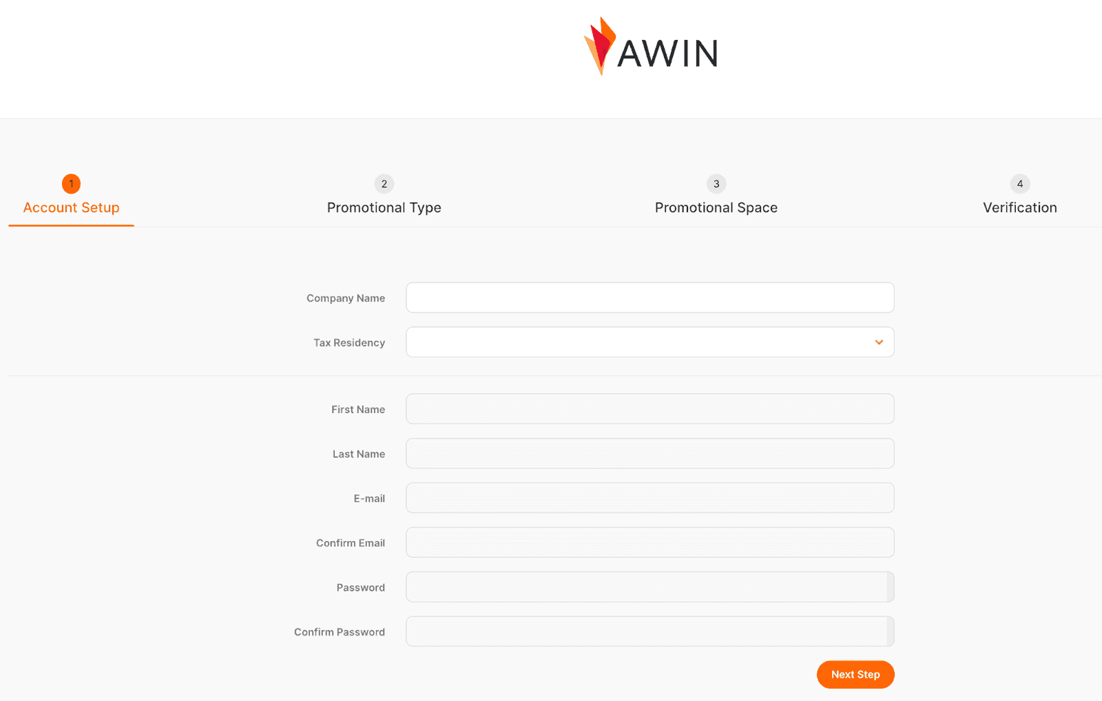 Awin Account Setup