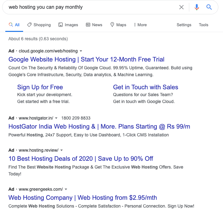 ad ppc data