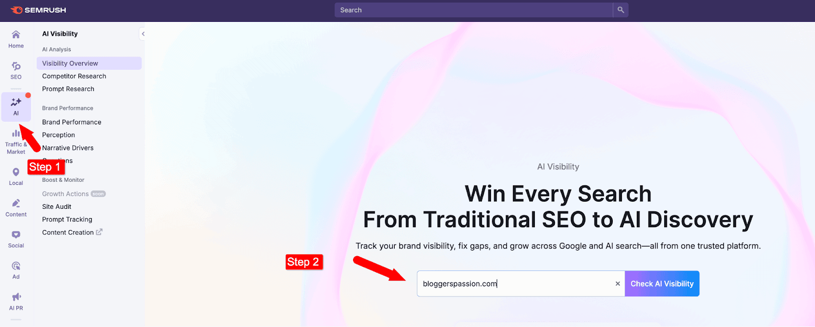 ai semrush