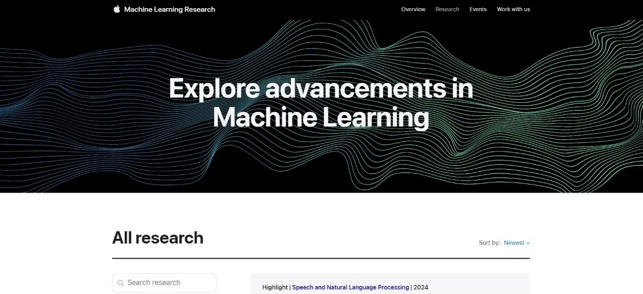 Apple Machine Learning