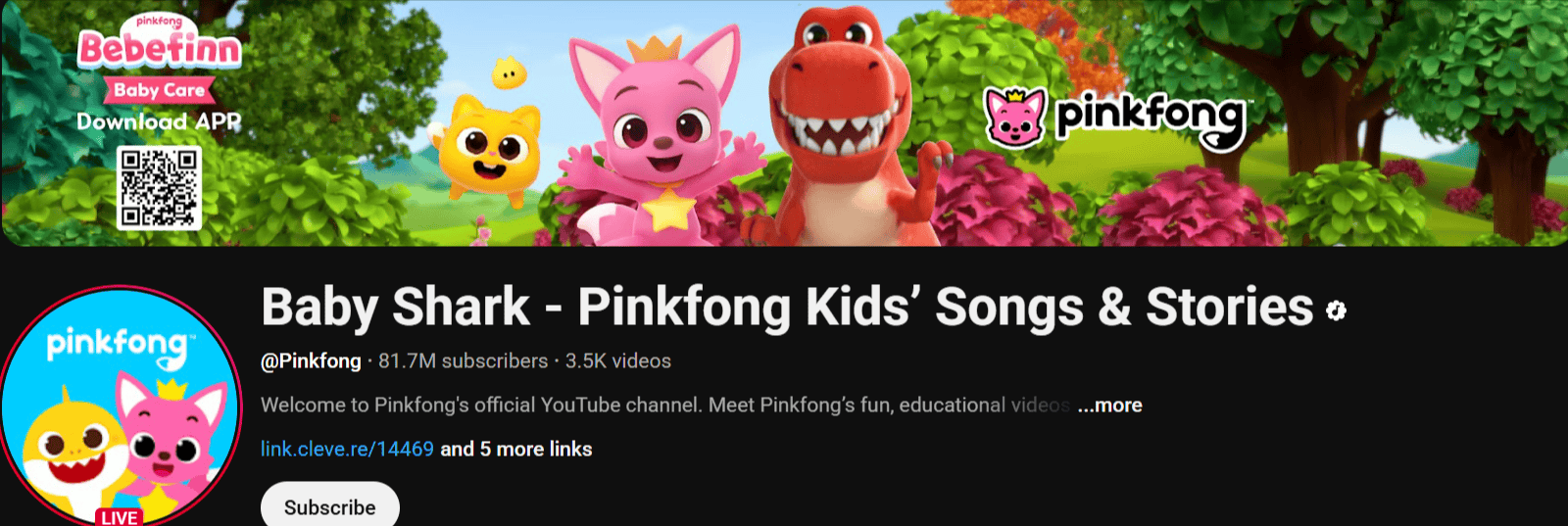 Baby shark pinkfong kids’ songs stories youtube
