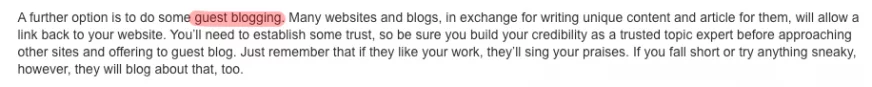 bing link building