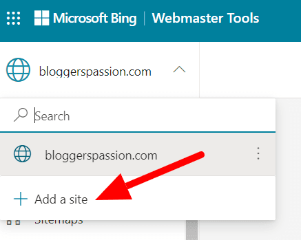 bing webmaster