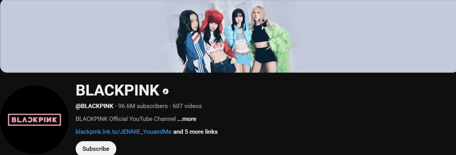 blackpink youtube