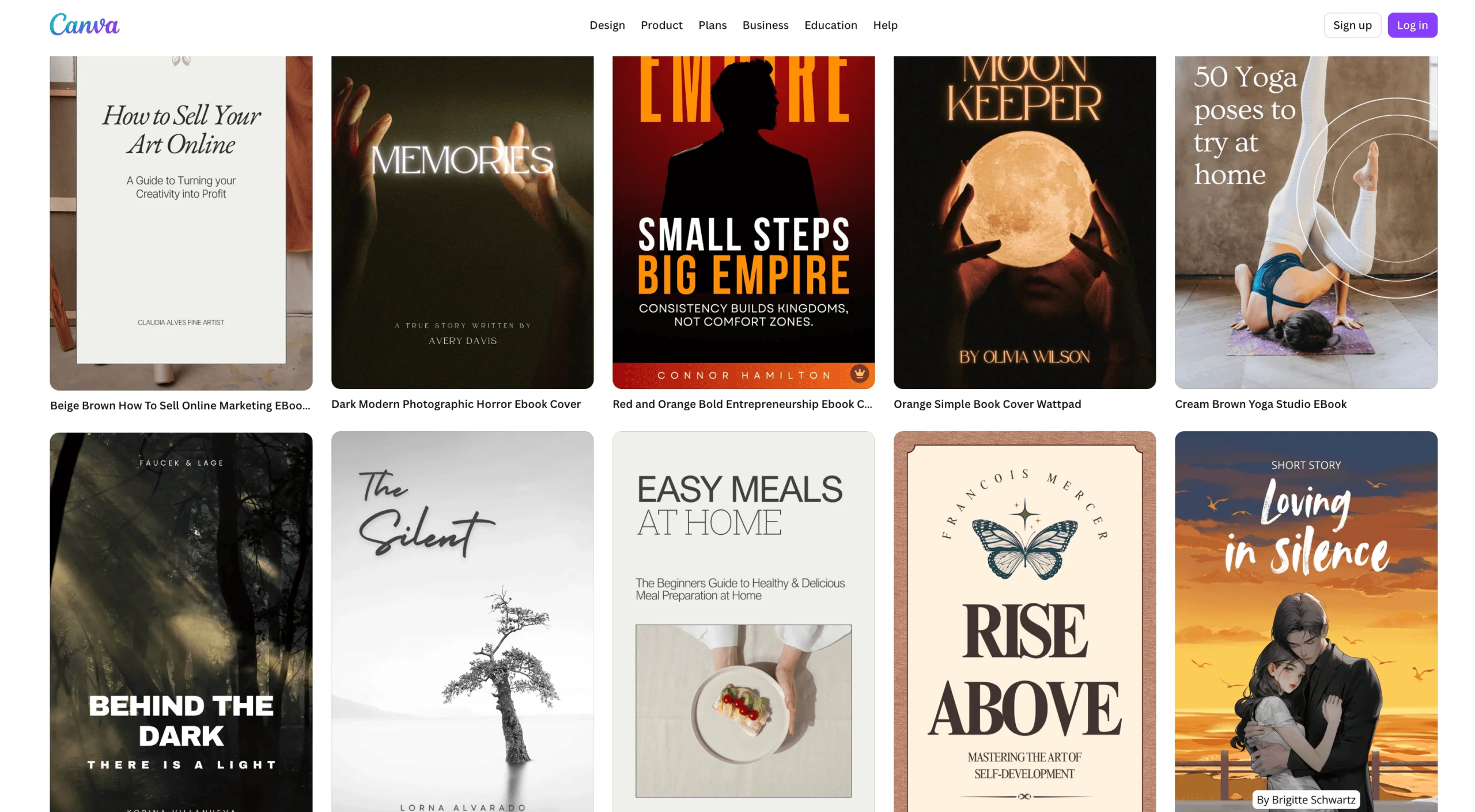 canva ebook templates