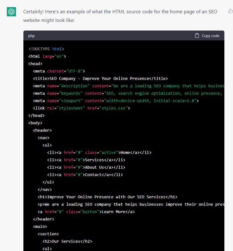 coding with chatgpt