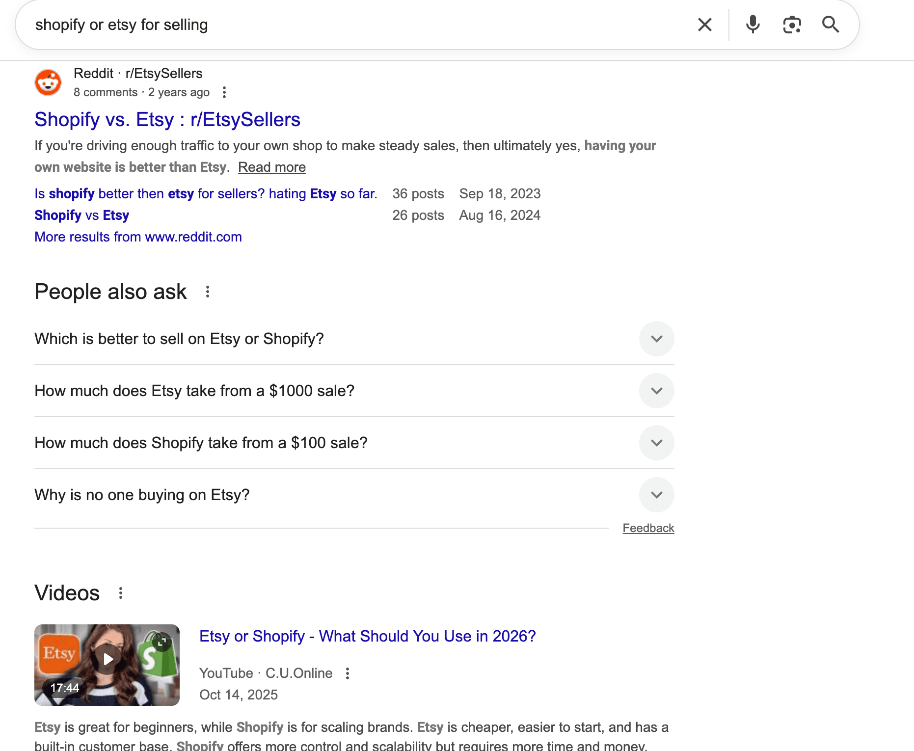 commercial keywords
