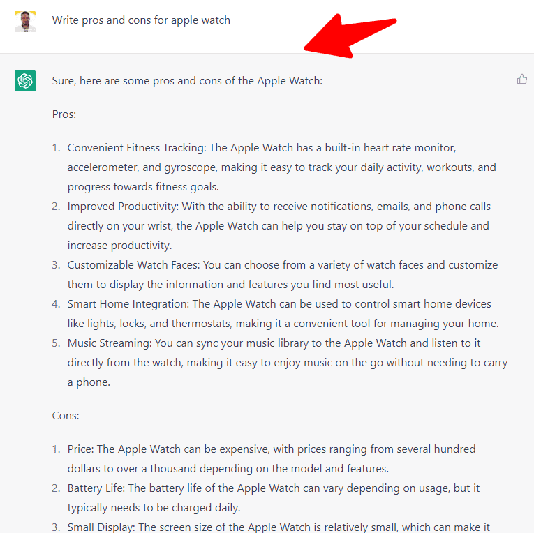 content creation with chatgpt