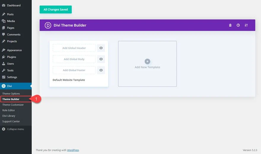 divi theme builder