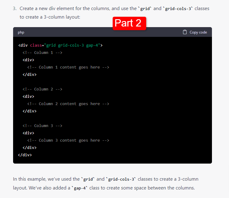 footer with chatgpt