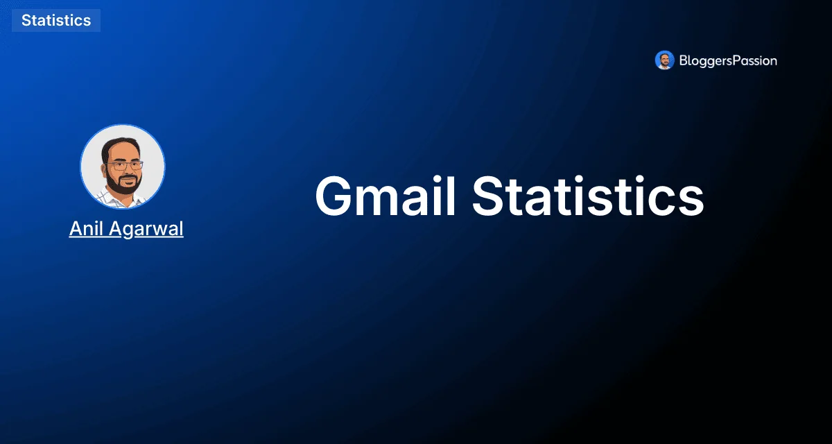 Gmail Statistics (2026): Users, Market Share, Growth & More