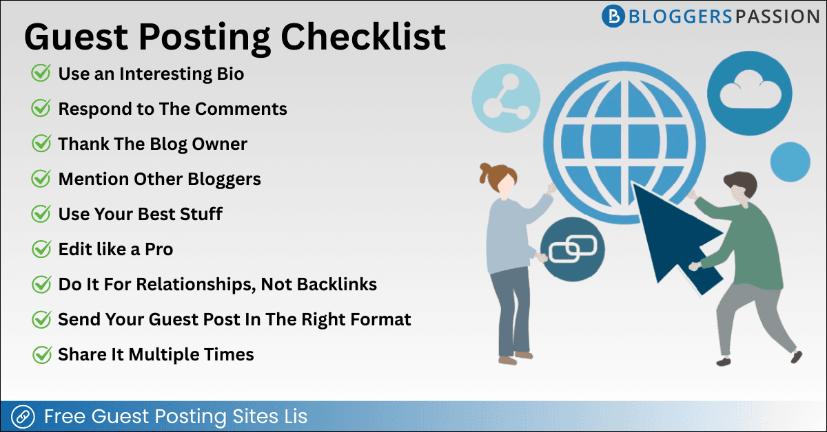 Guest Posting Checklist for 2026