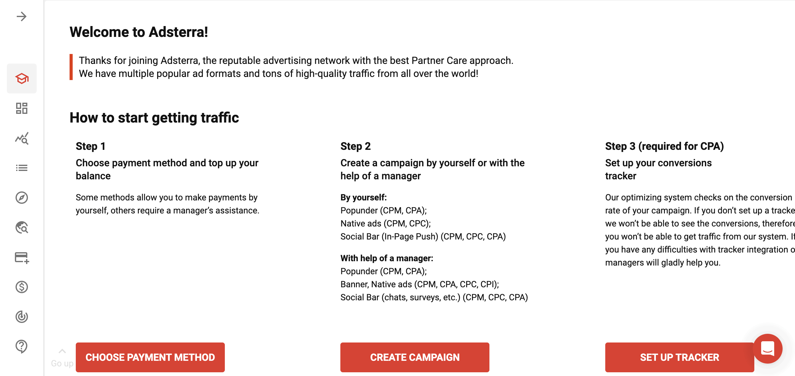 How to set up use Adsterra Ads