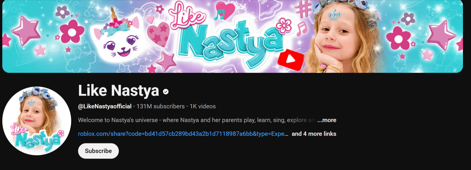 Like Nastya YouTube
