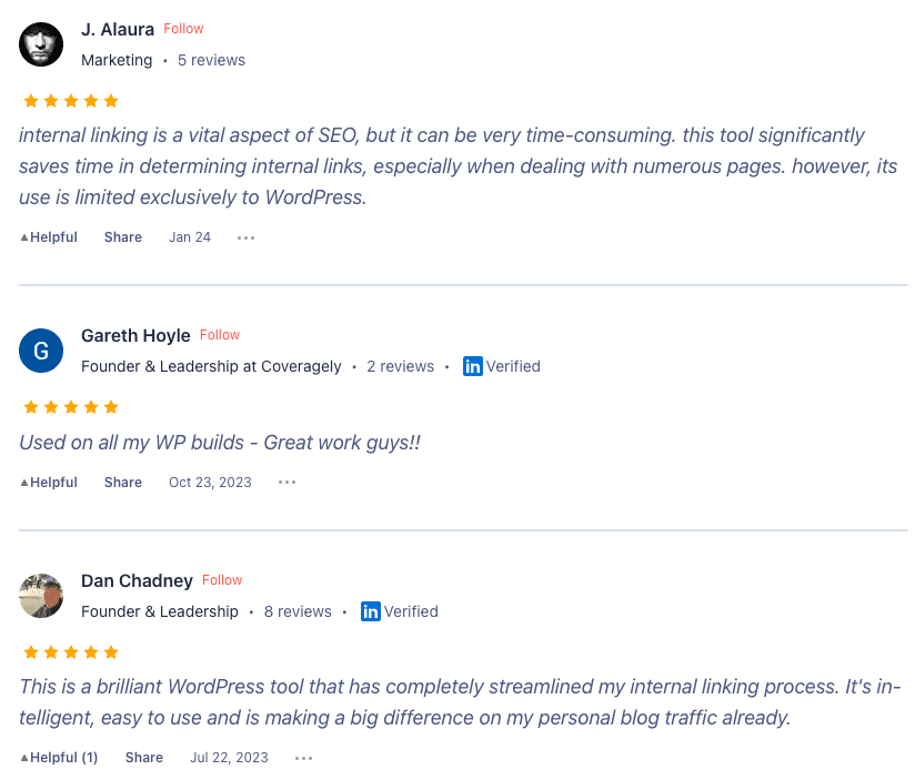 link whisper product hunt reviews