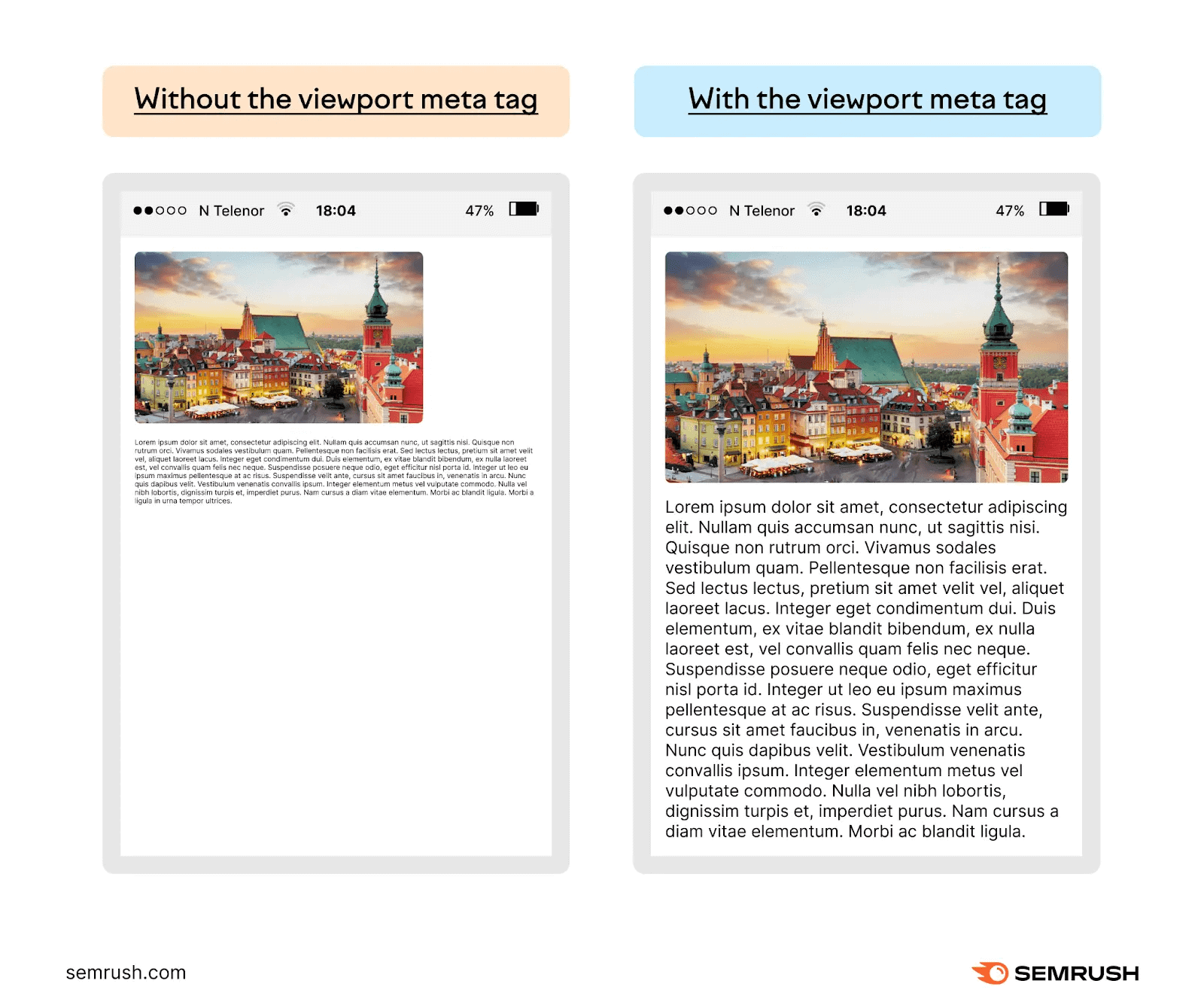 meta viewport tags