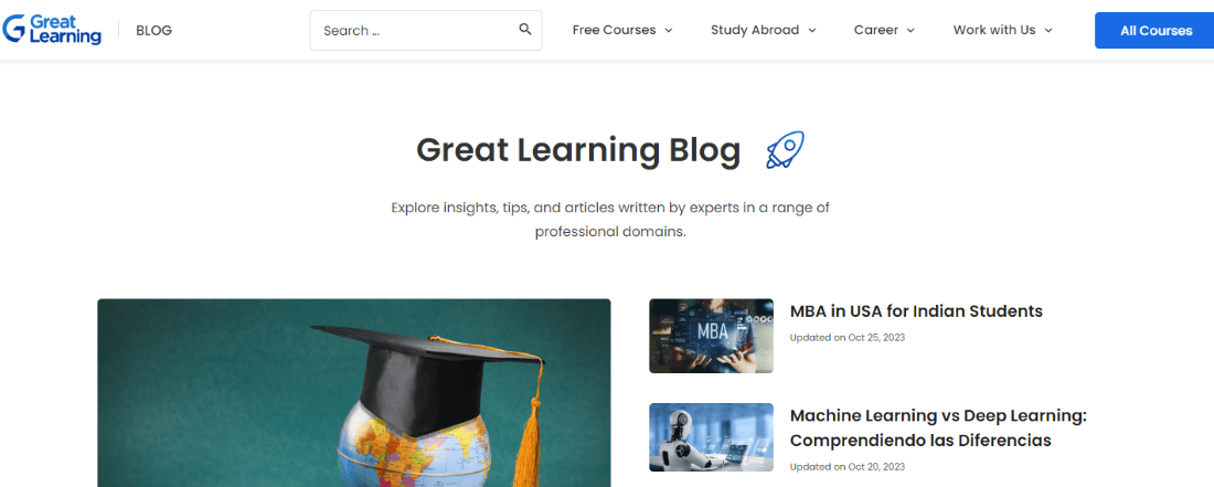 my great learning