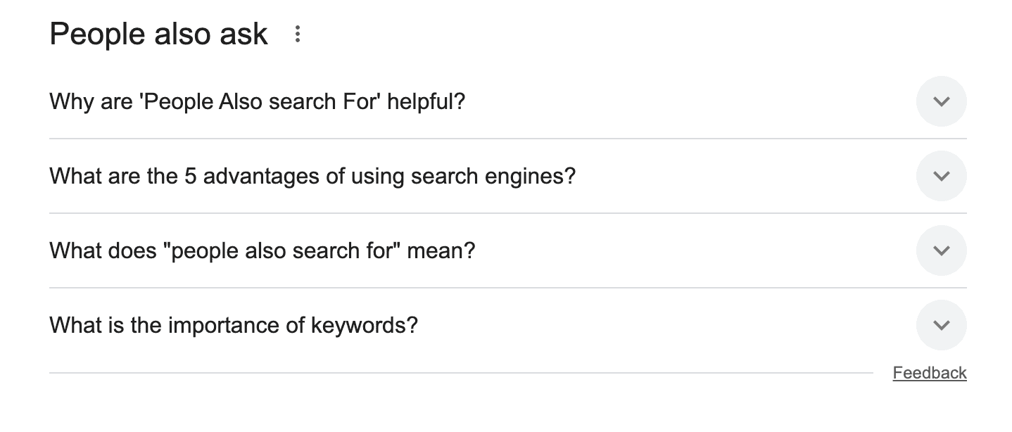 paa queries