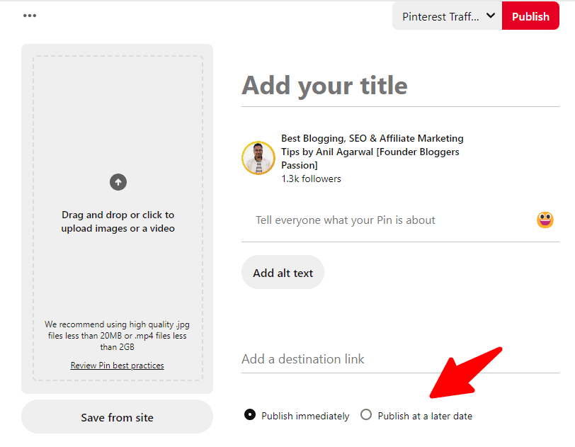 Use a pin scheduler