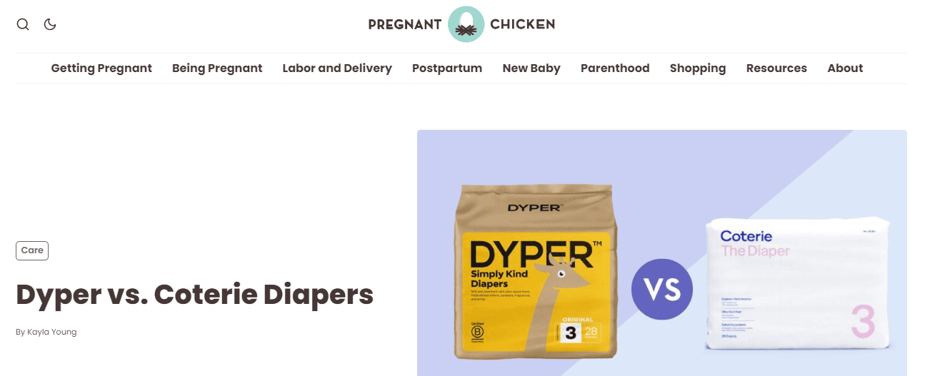 pregnant chicken