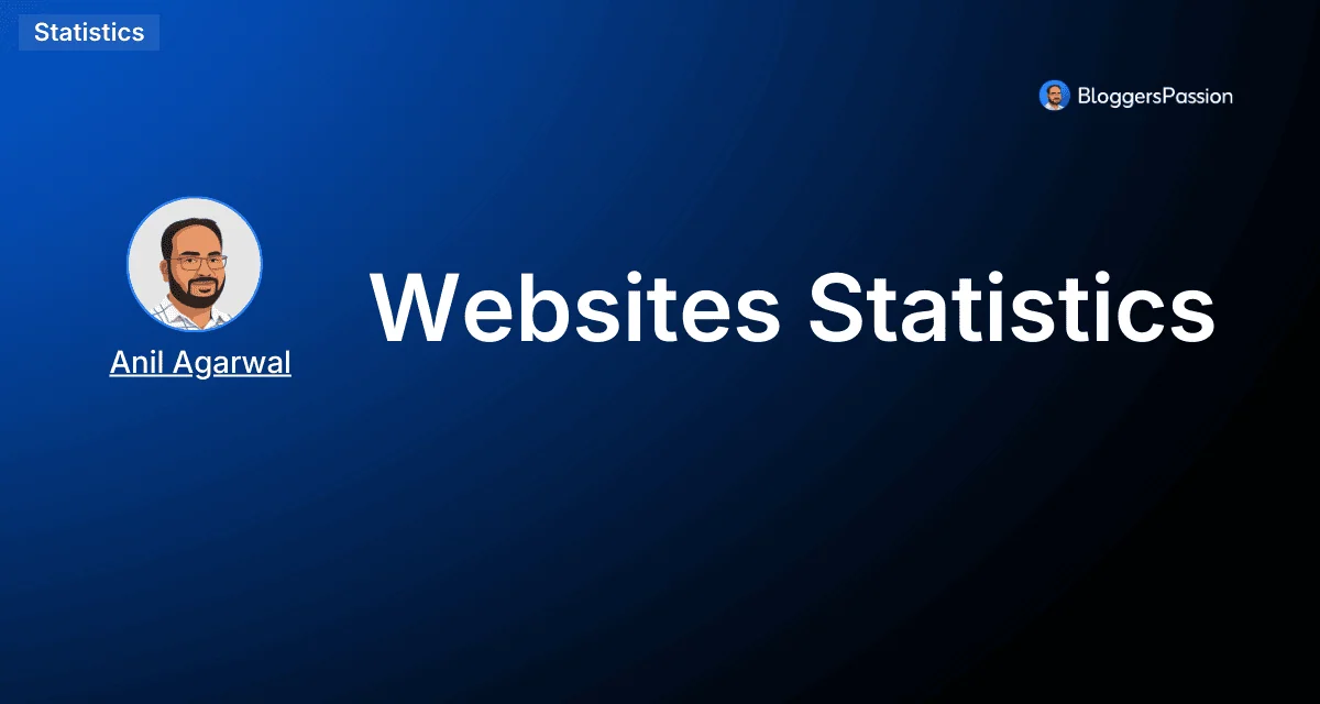 Website Statistics (2026): Key Stats, Total Sites, & More