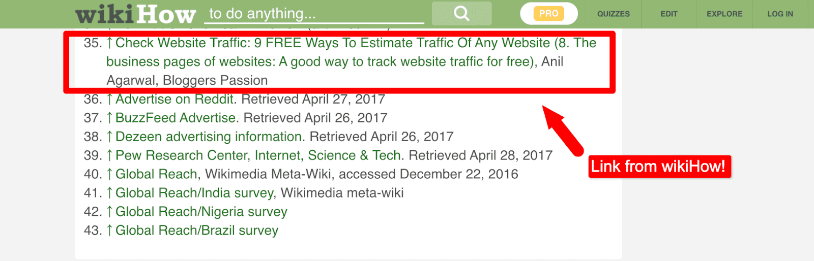 wikihow link