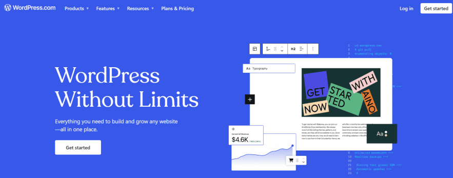 2. WordPress.com