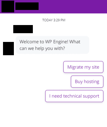 wp engine customer support